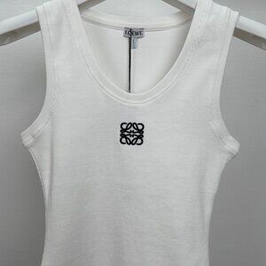 Loewe women's white tank top